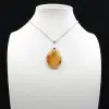 Carnelian drop pendant - 6