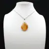 Carnelian drop pendant - 1