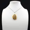 Carnelian drop pendant - 0