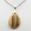 Carnelian drop pendant - 2