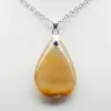 Carnelian drop pendant - 2