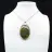 Green Opal Oval Pendant