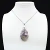 Lepidolite Drop Pendant - 0