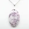 Lepidolite Oval Pendant - 2