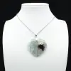 Lepidolite Heart Pendant - 0