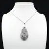 Lepidolite Drop Pendant - 0