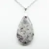 Lepidolite Drop Pendant - 2
