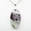 Lepidolite Oval Pendant - 2