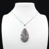 Lepidolite Drop Pendant - 0