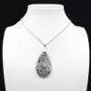Lepidolite Drop Pendant - 1