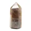 Polished black moonstone prism - 2