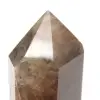 Polished black moonstone prism - 5