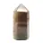 Polished black moonstone prism