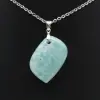 Amazonite Flame Pendant - 1