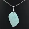 Amazonite Flame Pendant - 1