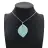 Amazonite Flame Pendant