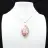 Orbicular Jasper Leaf Pendant