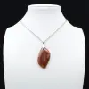 Orbicular Jasper Diamond Pendant - 6