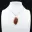 Orbicular Jasper Diamond Pendant — 6