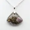 Orbicular Jasper Fan Pendant - 2