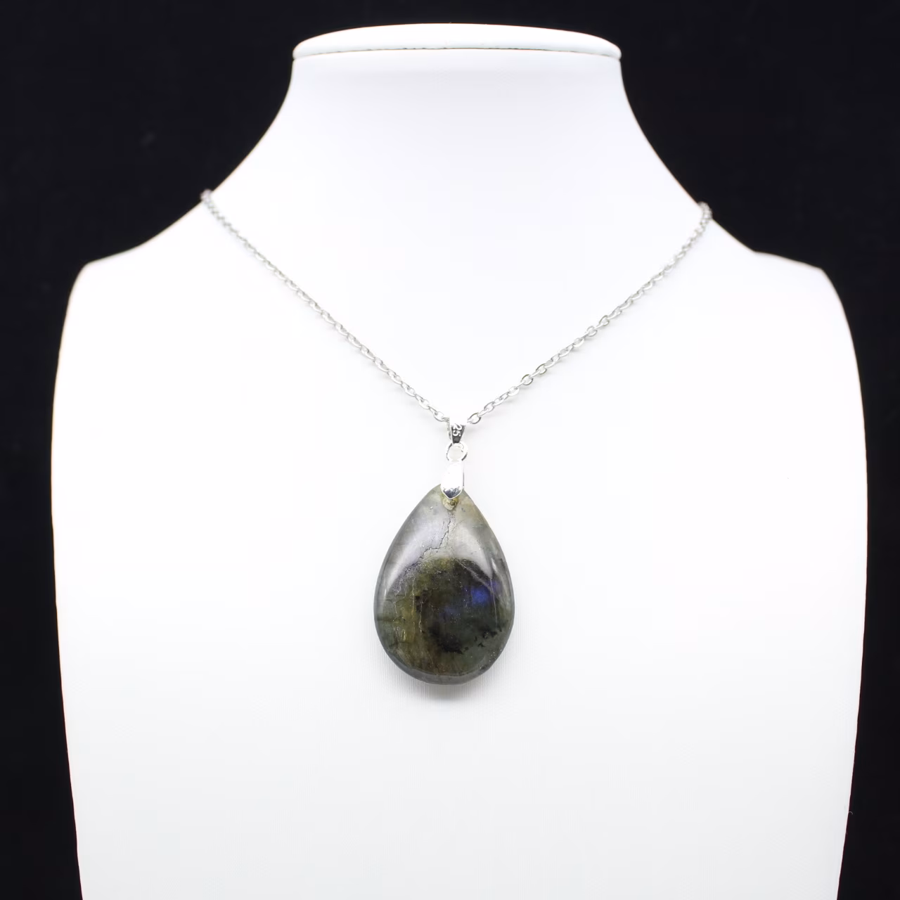 Labradorite Drop Pendant