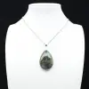Labradorite Drop Pendant - 0