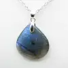 Labradorite Drop Pendant - 2