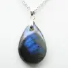 Labradorite Drop Pendant - 2