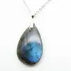 Labradorite Drop Pendant - 2