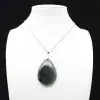 Labradorite Drop Pendant - 0