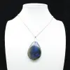 Labradorite Drop Pendant - 1
