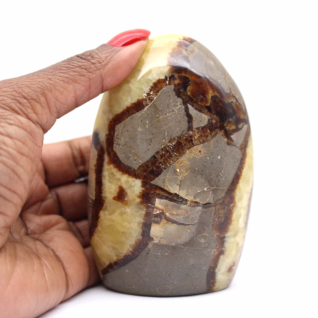Natural septaria from Madagascar