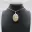 Oval Flower Agate Pendant — 2