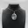 Oval Flower Agate Pendant — 4