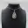 Oval Flower Agate Pendant — 6