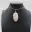 Oval Flower Agate Pendant — 8