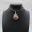 Teardrop Flower Agate Pendant — 2