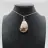 Flower Agate Teardrop Pendant