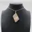 Flower Agate Diamond Pendant