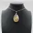Flower Agate Teardrop Pendant
