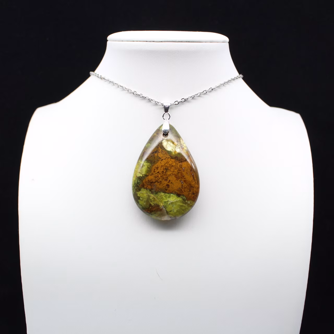 Imperial Jasper Drop Pendant