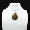 Imperial Jasper Drop Pendant - 0