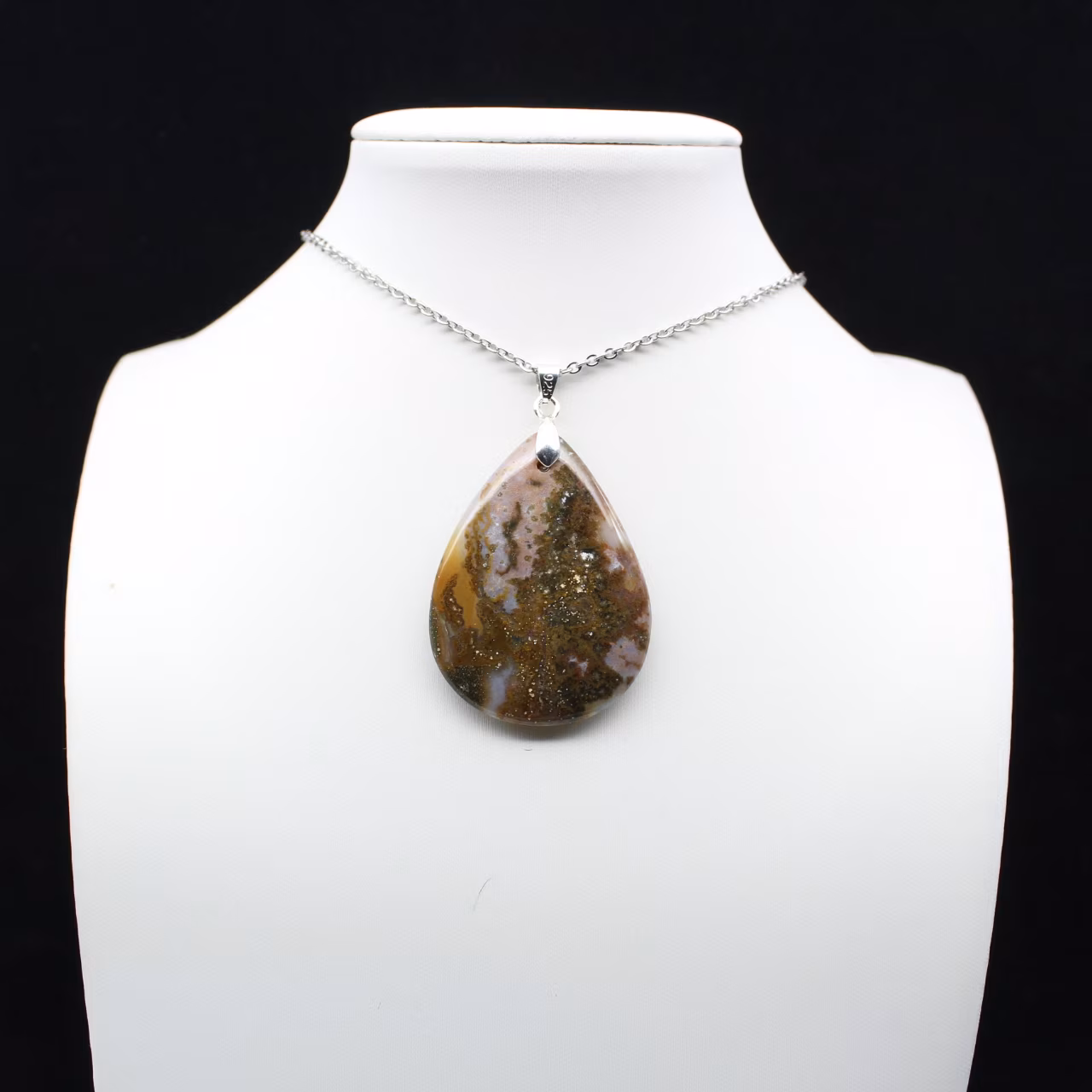 Imperial Jasper Drop Pendant