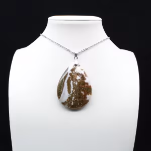 Imperial Jasper Drop Pendant