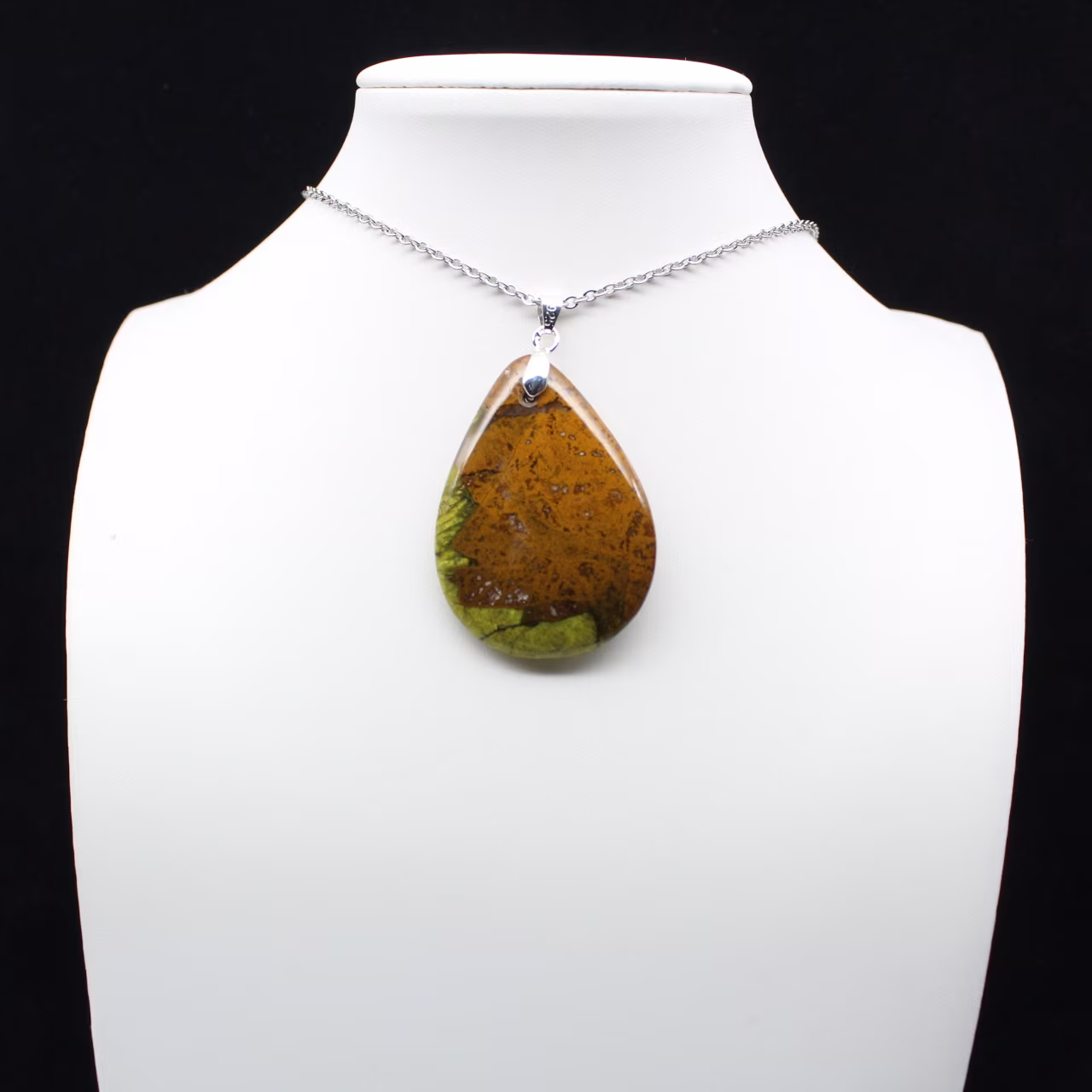 Imperial Jasper Drop Pendant