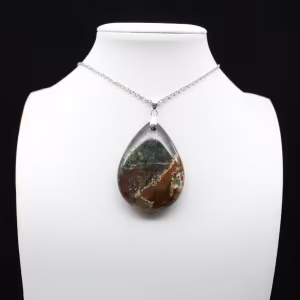 Imperial Jasper Drop Pendant