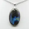 Labradorite Oval Pendant - 1