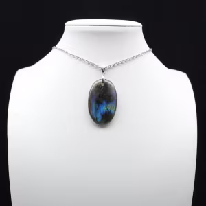 Labradorite Oval Pendant