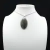 Labradorite Oval Pendant - 0