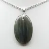 Labradorite Oval Pendant - 2